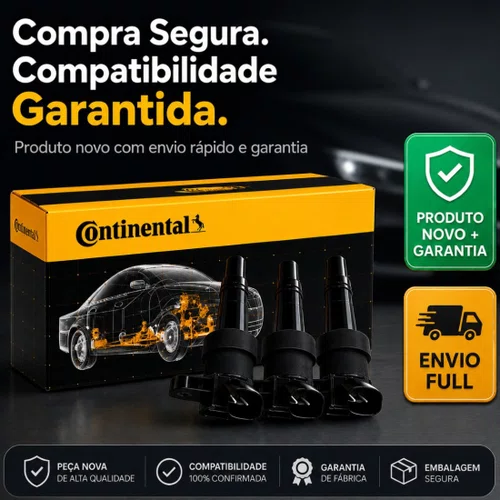 Kit 3 Bobina Ignição Original Hb20 Hb20 1.0 3 Cil 2012/2019