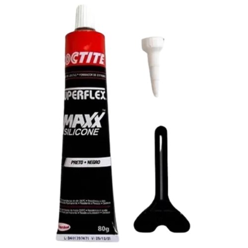Kit 3 Silicone Junta Líquida Cola Alta Temp. Loctite Maxx
