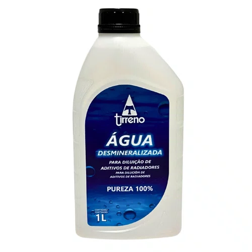 Kit 4 Águas Desmineralizadas Original Tirreno Abnt Nbr 14261