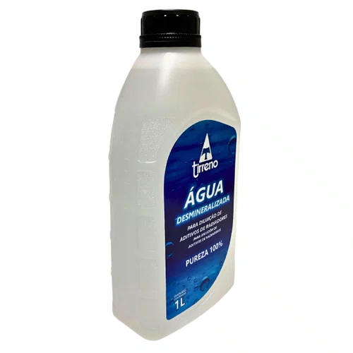 Kit 4 Águas Desmineralizadas Original Tirreno Abnt Nbr 14261
