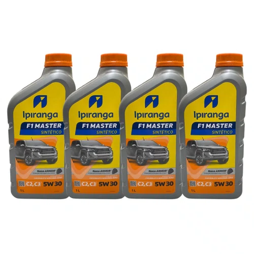 Kit 4 Litros Óleo 5w30 Ipiranga E Oil Additive Liqui Moly