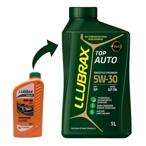 Kit 4 Óleo Motor Lubrax 5w30  Valora Sintético