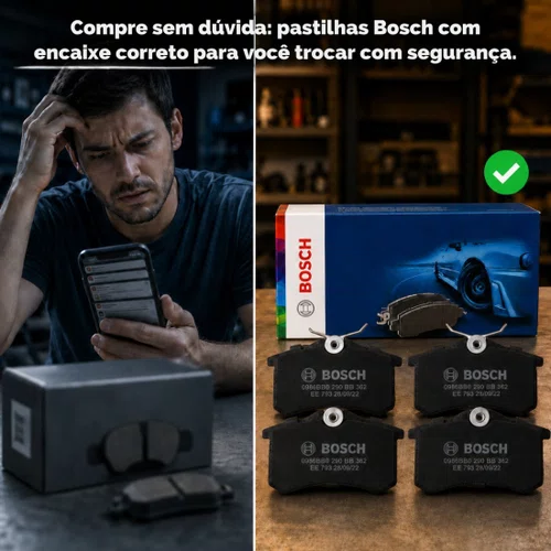 Kit 4 Pastilha Freio Traseira T-cross Nivus Original Bosch