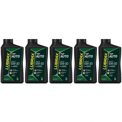 Kit 5 Oleo Motor Lubrax 5w30 Valora Offroad Acea Ac3