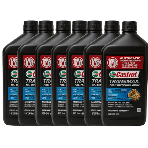 Kit 7 Óleos Câmbio Transmissão Automática Transmax Synthetic