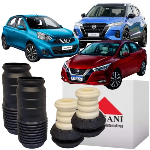 Kit Amortecedor De Suspensão Dianteiro Mobensani Para Kicks