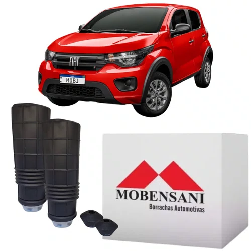 Kit Amortecedor De Suspensão Traseiro Mobensani Fiat Mobi