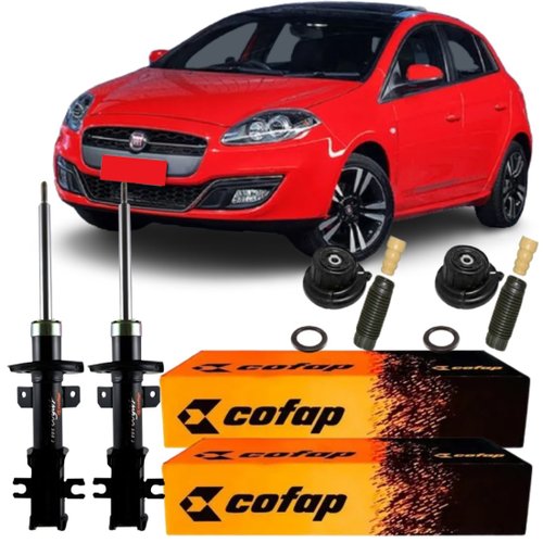 Kit Amortecedor Dianteiro Cofap Bravo Sporting Tjet 10 A 17