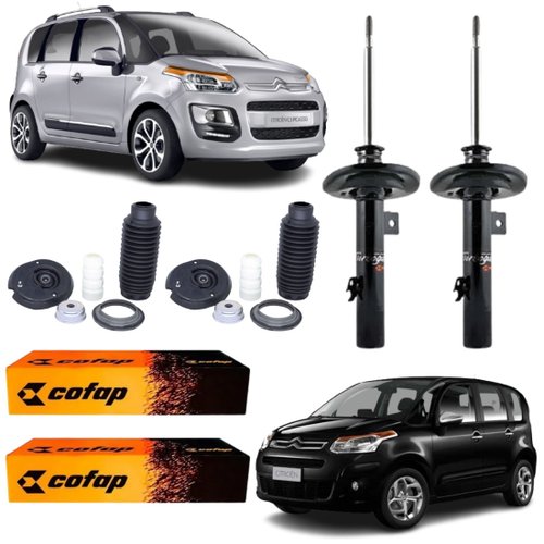 Kit Amortecedor Dianteiro Cofap Citroen C3 Picasso 11 A 15