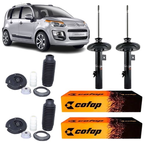 Kit Amortecedor Dianteiro Cofap Citroen C3 Picasso 11 A 15