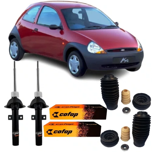 Kit Amortecedor Dianteiro Cofap Ford Ka 1.0 1.3 1.6 97 A 07
