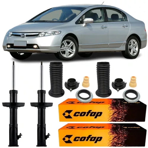 Kit Amortecedor Dianteiro Cofap Honda Civic G8 1.8 2006 a 2011