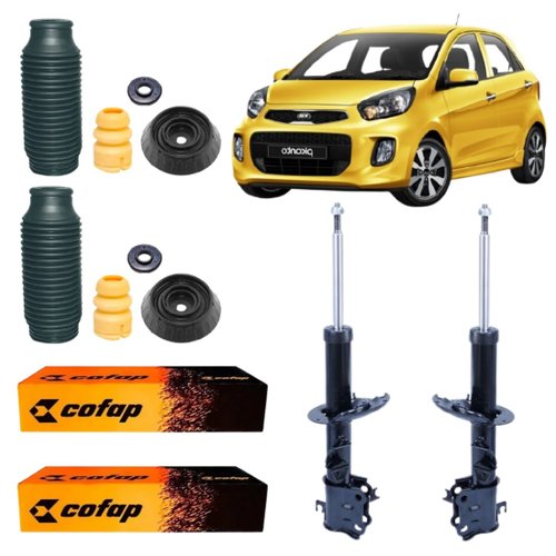 Kit Amortecedor Dianteiro Cofap Kia Picanto 2012 a 2016