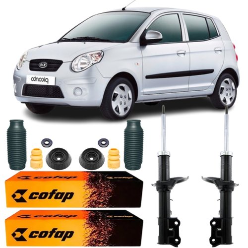 Kit Amortecedor Dianteiro Cofap Kia Picanto 2006 a 2011