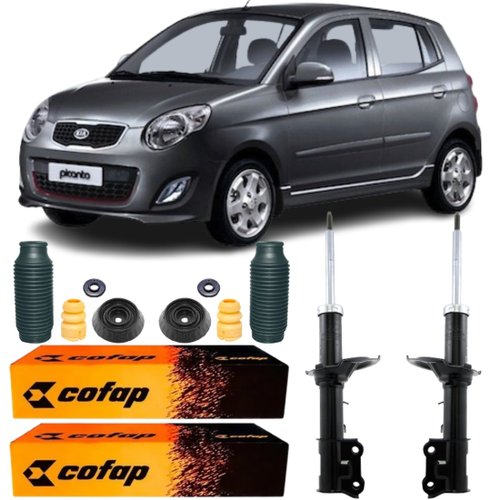 Kit Amortecedor Dianteiro Cofap Kia Picanto 2006 a 2011