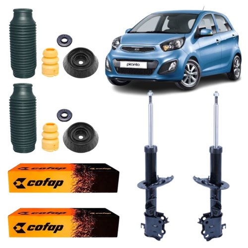Kit Amortecedor Dianteiro Cofap Kia Picanto 2012 a 2016