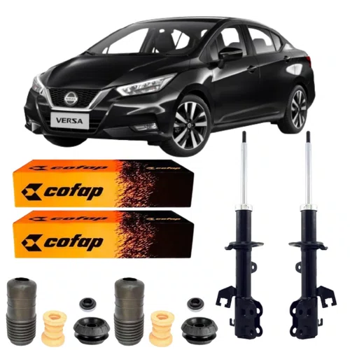 Kit Amortecedor Dianteiro Cofap Nissan Versa 2011 A 2021