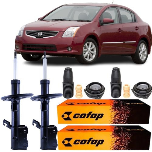 Kit Amortecedor Dianteiro Cofap Sentra 2.0 2007 a 2012