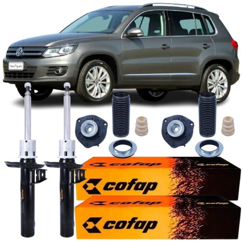 Kit Amortecedor Dianteiro Cofap Volkswagen Tiguan 2.0 2010 a 2017