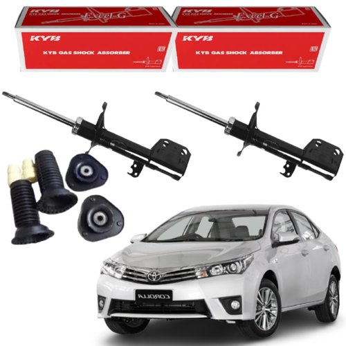 Kit Amortecedor Dianteiro Kayaba Toyota Corolla 1.8 2.0 2015 a 2017