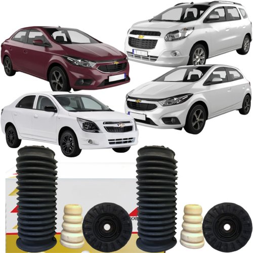 Kit Amortecedor Dianteiro Para Gm Cobalt Onix Prisma E Spin