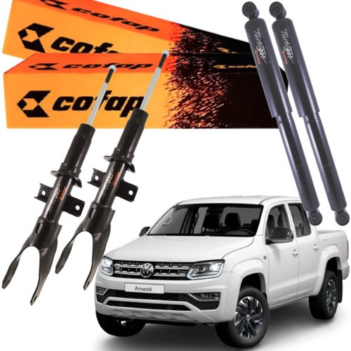 KIT AMORTECEDOR DIANTEIRO TRASEIRO COFAP AMAROK