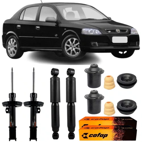 KIT AMORTECEDOR DIANTEIRO TRASEIRO COFAP ASTRA 98 A 11
