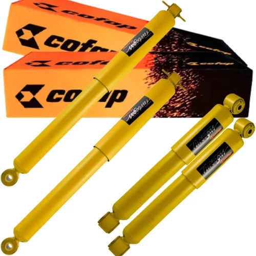 KIT AMORTECEDOR DIANTEIRO TRASEIRO COFAP S10 4X4 CAB DUPLA 2006/2011