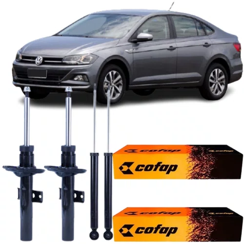 KIT AMORTECEDOR DIANTEIRO TRASEIRO COFAP VIRTUS POLO