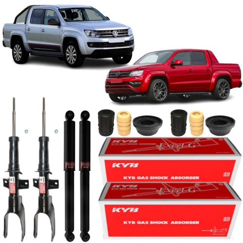 Kit Amortecedor Dianteiro Traseiro Kayaba Amarok 2010 A 2022