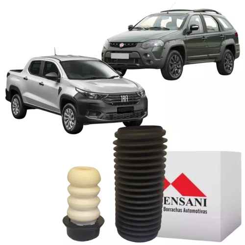 Kit Amortecedor Suspensão Dianteiro Parcial Mobensani Palio