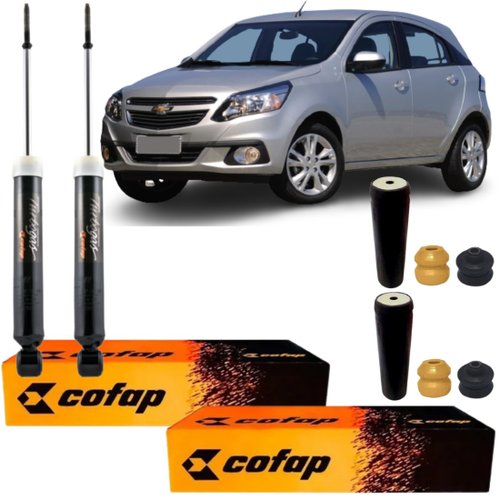 Kit Amortecedor Traseiro Cofap Gm Agile 1.4 2009 A 2014