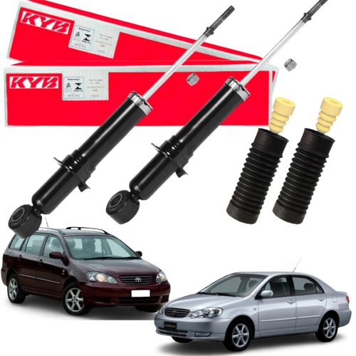 Kit Amortecedor Traseiro Toyota Corolla 2003 2004 A 2008