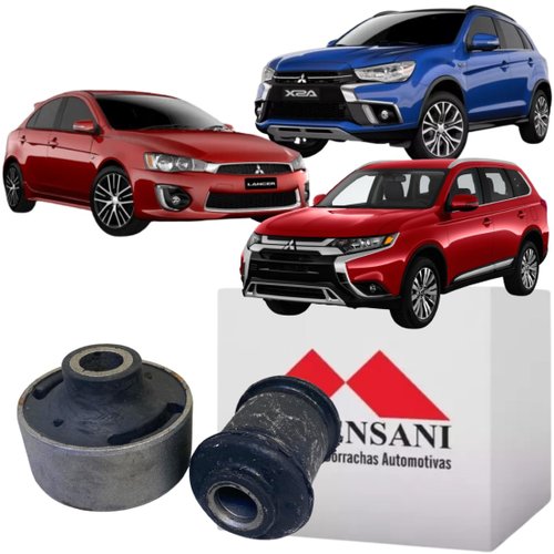 Kit Bucha Bandeja Dianteira Mobensani Mitsubishi Asx Lancer