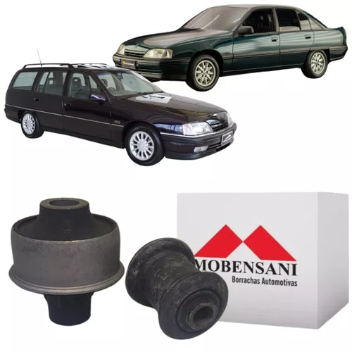 Kit Bucha Bandeja Dianteira Mobensani Para Chevrolet Omega