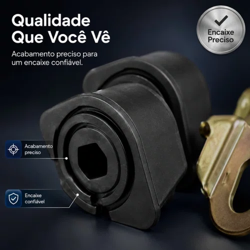 Kit Bucha Barra Estabilizadora Para Citroen C3 2002 A 2012