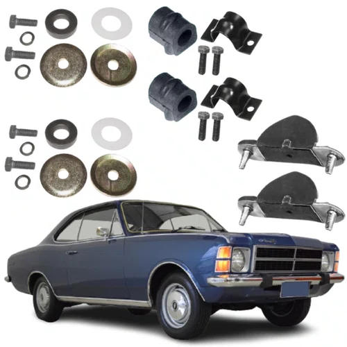 KIT BUCHAS SUSPENSÃO DIANTEIRA OPALA 76/79