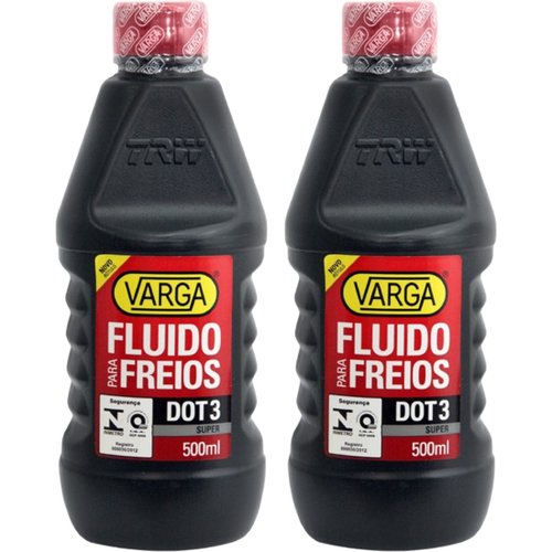 Kit Combo 2 Óleo Fluido Freio Dot3 Trw Varga 500ml Rclf00021