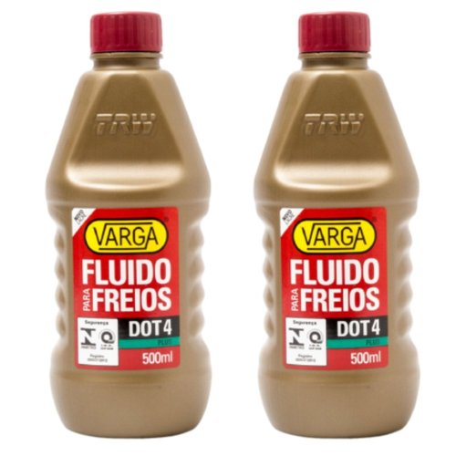 Kit Combo 2 Óleo Fluido Freio Dot4 Trw Varga 500ml Rclf00054