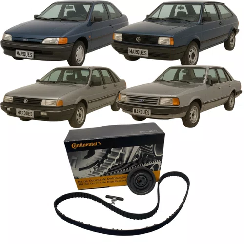 Kit Correia Dentada Original Contitech Para Parati Gol Pampa