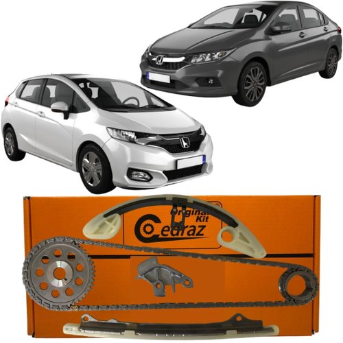 Kit Corrente Comando De Distribuição Para Honda City E Fit