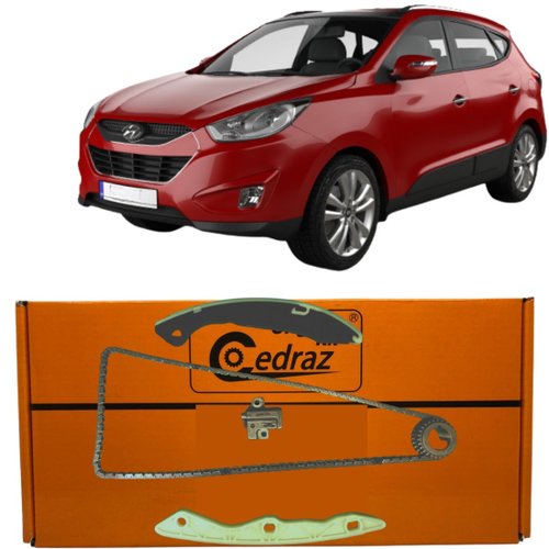 Kit Corrente Comando De Distribuição Para Ix35 2010 A 2022