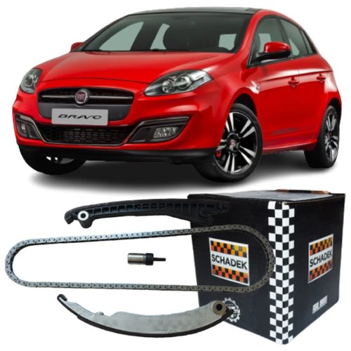 Kit Corrente Comando Distribuição Schadek Fiat 1.6/1.8 Etorq