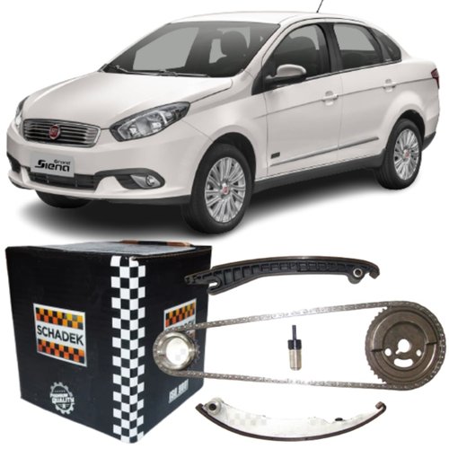 Kit Corrente Comando Distribuição Schadek Fiat Jeep 1.6 1.8