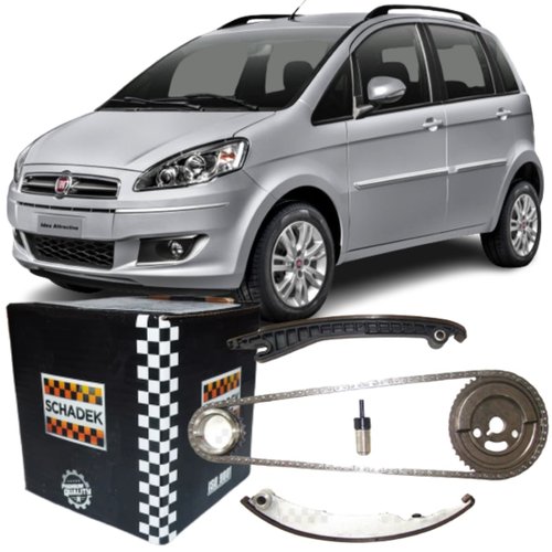 Kit Corrente Comando Distribuição Schadek Fiat Jeep 1.6 1.8
