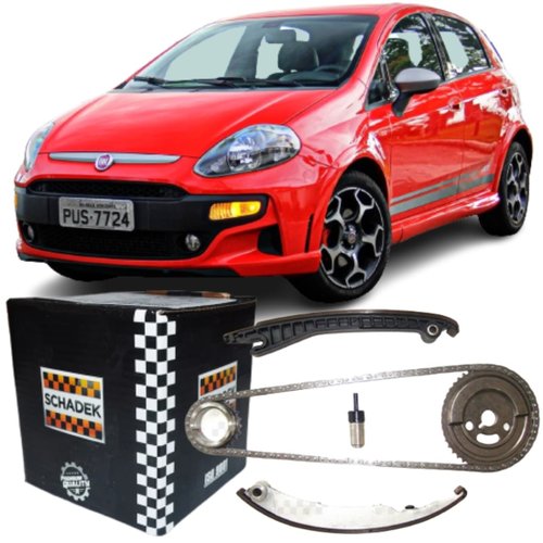 Kit Corrente Comando Distribuição Schadek Fiat Jeep 1.6 1.8