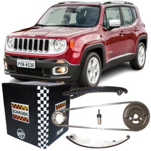 Kit Corrente Comando Distribuição Schadek Fiat Jeep 1.6 1.8