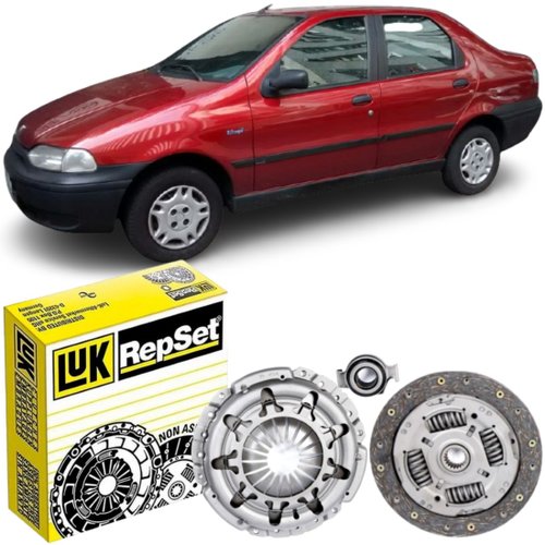 Kit De Embreagem Luk Fiat Fiorino Palio Siena Uno 1.0 1.3 1989 a 2013