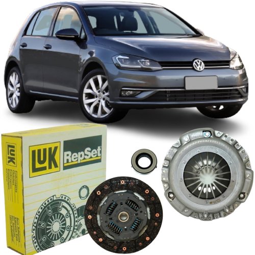 Kit Embreagem Luk Audi A3 1.6 1.8 Golf Bora New Beettle 2.0