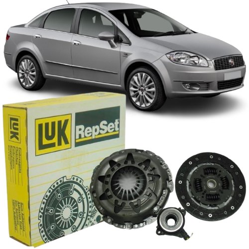 Kit Embreagem Com Atuador Luk Fiat E-torq 1.6 16v E 1.8 16v